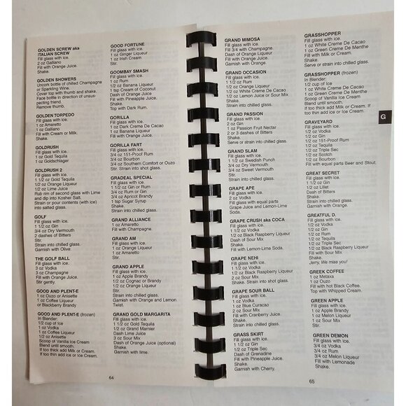 Sam Malone's Black Book 6th Edition Drink Recipe Collection For The 21st Century - Picture 5 of 7